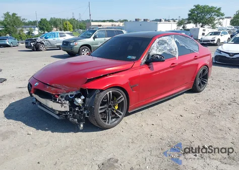 2016 BMW M3 из США, поврежденный, VIN WBS8M9C54G5E68969